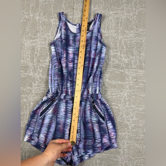 Athleta Girl On The Go Colorful Bodysuit Romber Size M 8/10 - Picture 3 of 6